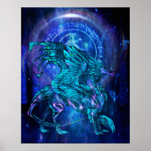cyan drake poster