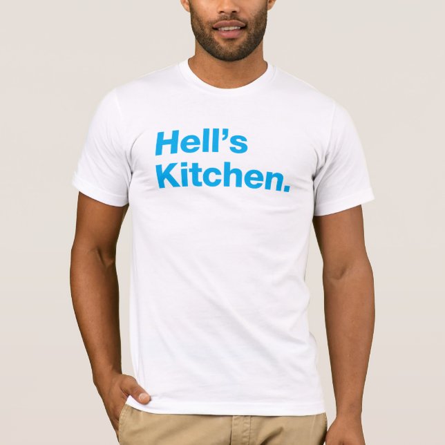 (Cyan) helvete kök, T Shirt (Framsida)