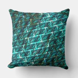 Cyan nedfläckad, betad, gräddning eller annan tege kudde