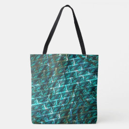 Cyan nedfläckad, betad, gräddning eller annan tege tygkasse