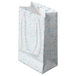 Cyan Rain Glossy Gift Bag