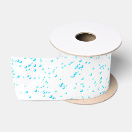 Cyan Rain Ribbon