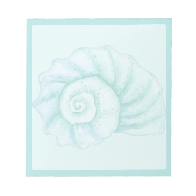 Cyan skal anteckningsblock (Framsida)