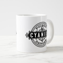 Cyanid Vintage Stil Poison Label Jumbo Mugg