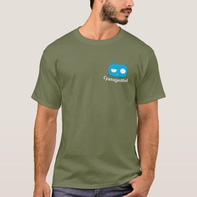 Cyanogenmod Team T-shirt (Framsida)