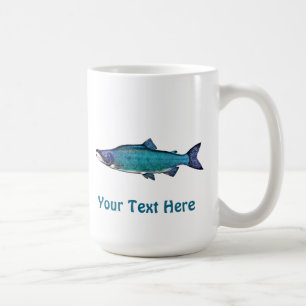 Cyanotisk lax kaffemugg