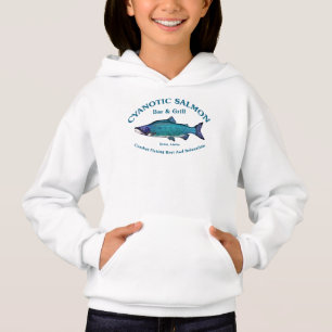 Cyanotisk lax Pub & Grill Tee Shirt