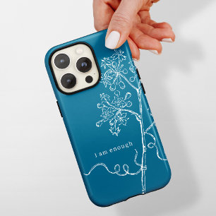 Cyanotype Blue Botanical Blommigt Anpassningsbar