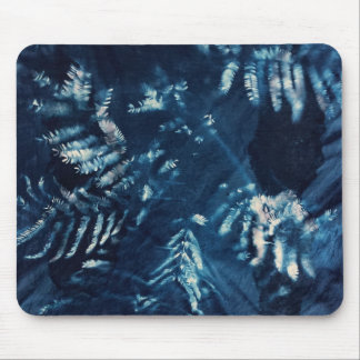 Cyanotype Mousepad - Mimosa Träd Musmatta