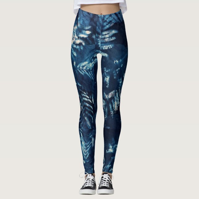 Cyanotyplegeringar Leggings (Framsida)