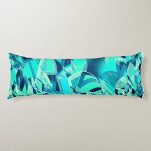 Cyanspår med drizzior på akvamarinbakgrund