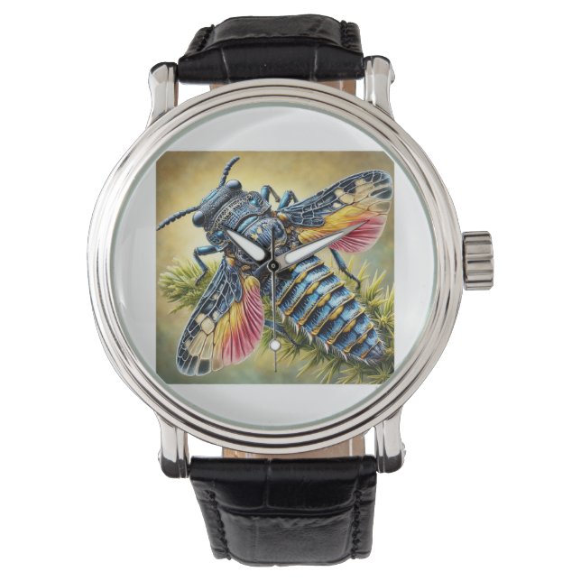 Cyardium 170724IREF223 - Watercolor Armbandsur (Framsida)