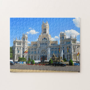 Cybele Palace, Madrid, Spanien Pussel