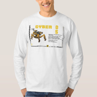 Cyber 05 Mech Robot Design T Shirt