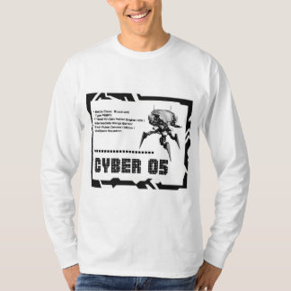 Cyber 05 Mech robot Design T Shirt