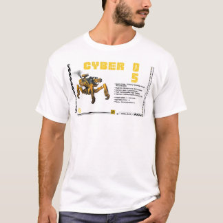 Cyber 05 Mech Robot Design T Shirt