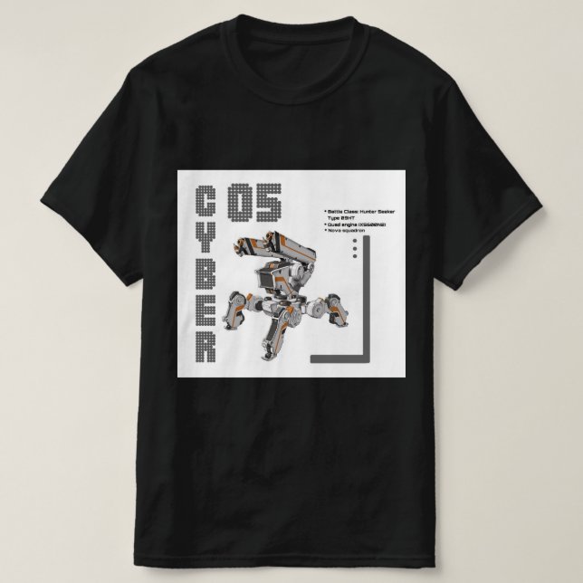 Cyber 05 t shirt (Design framsida)