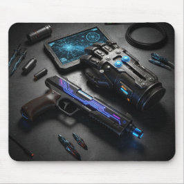 Cyber-Aesthetic Command Mousepad Musmatta