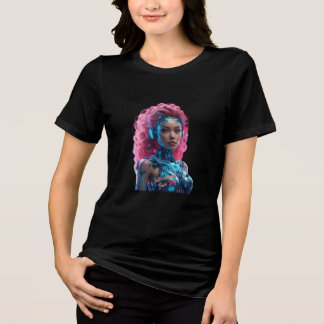 Cyber Beauty - Internationell Ansikte Day T-Shirt