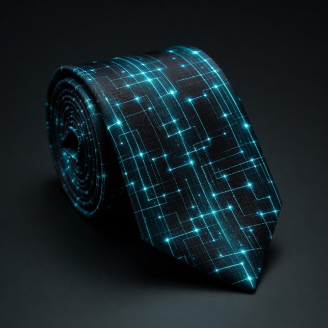 Cyber Blue Neon Krets Slips (Skapare uppladdad)