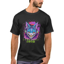 Cyber Cat DJ Vibes Tee!
