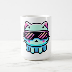 Cyber Cat Kaffemugg