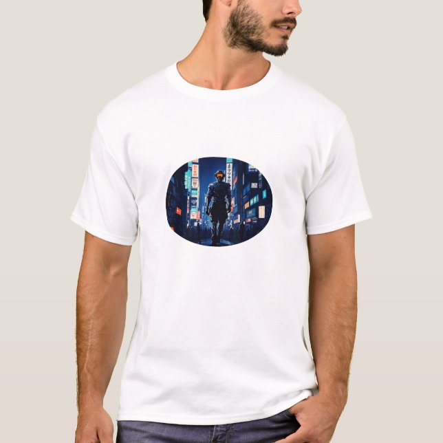 Cyber City Boy T Shirt (Framsida)