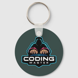 Cyber Coding Guru: Tekniska gåvor Nyckelring
