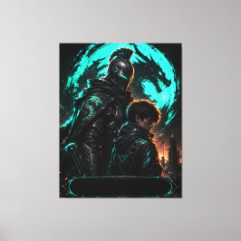 Cyber Dragon Fader Arv Canvas