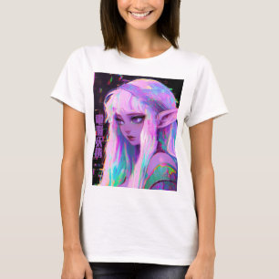 Cyber Fairy ’Dennou Yousei’ Glitchcore T Shirt