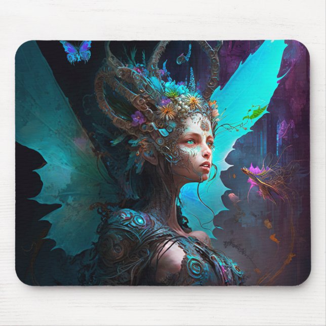 Cyber Fairy Fantasy Art Musmatta (Framsidan)