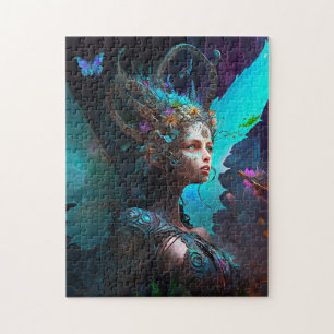 Cyber Fairy Fantasy Art Pussel
