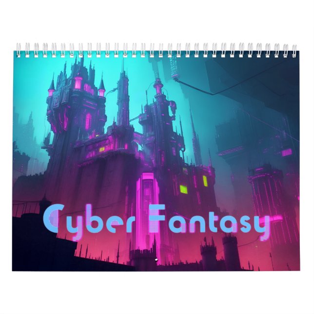 Cyber Fantasy Kalender (Omslag)