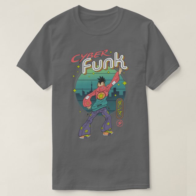 Cyber Funk T Shirt (Design framsida)