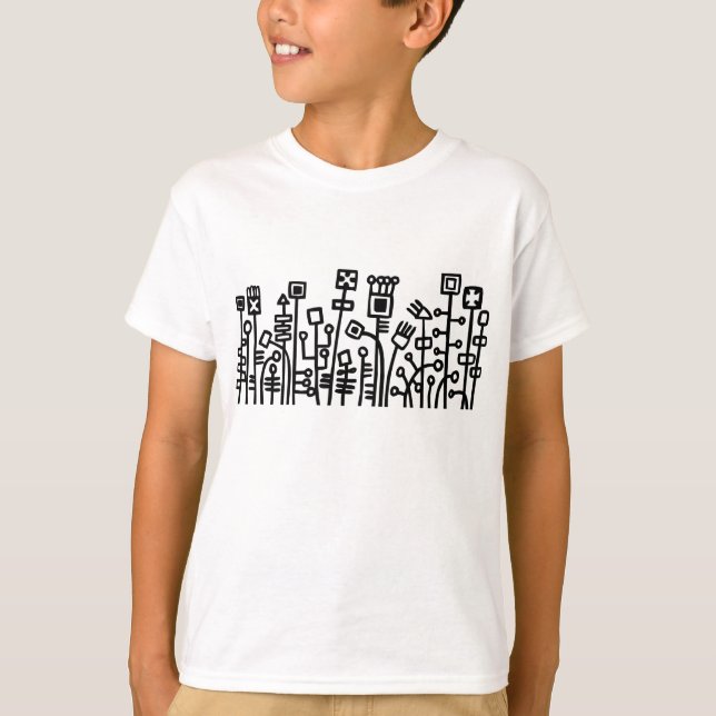 Cyber Garden Tee Shirt (Framsida)