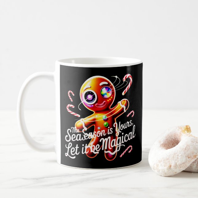 Cyber-Gingerbread Collector's Mug unique magical  Kaffemugg (Med munk)