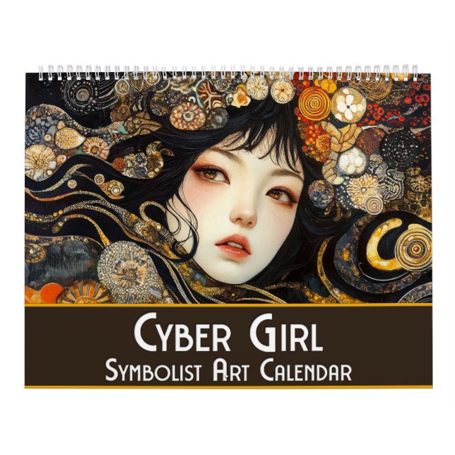 Cyber Girl: Symbolist Art Calendar Kalender (Omslag)
