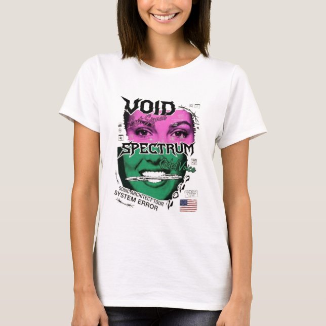 Cyber Glitch  T Shirt (Framsida)