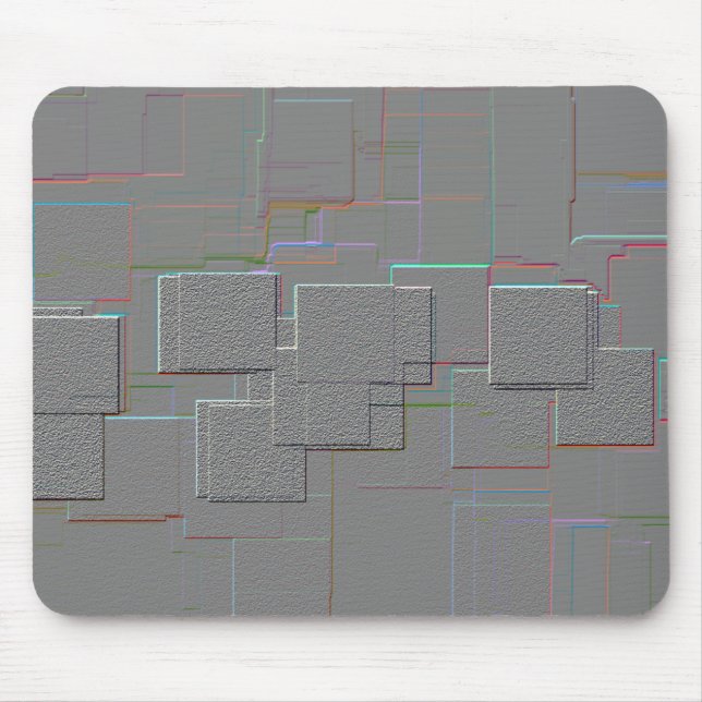 "Cyber Gothic" Geometric Art Musmatta (Framsidan)