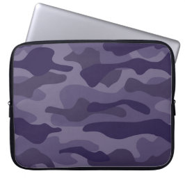 Cyber Grape Monocolor Camo Laptop Fodral