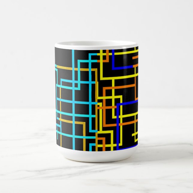 Cyber Grid Kaffemugg (Center)