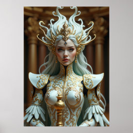 Cyber Hera: Golden Queen Poster