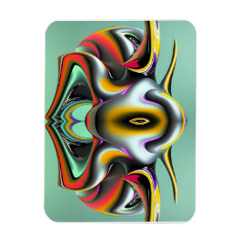 Cyber-hotell - Ken Gage Fine Art Magnet