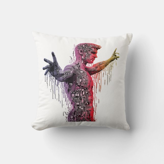 Cyber Human Kudde (Framsida)