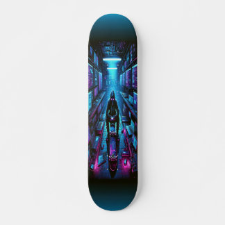 "Cyber Infiltrator: Hacker's Lair Mini Skateboard Bräda 18,5 Cm