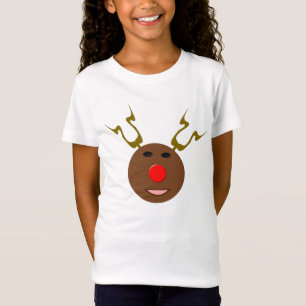 Cyber jul Reindeer Kids T Shirt