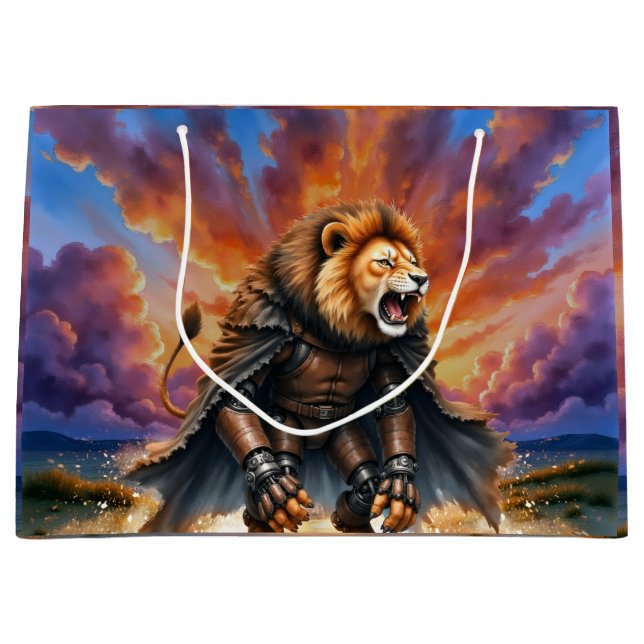 Cyber Lion of the Wastelands  (Framsidan)