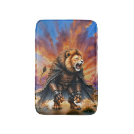 Cyber Lion of the Wastelands  Badrumsmatta