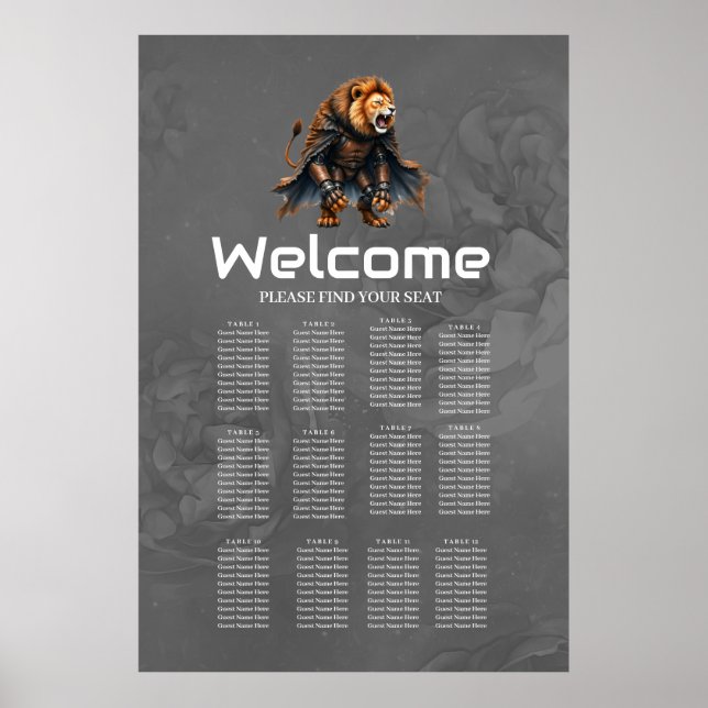 Cyber Lion of the Wastelands  Poster (Framsidan)