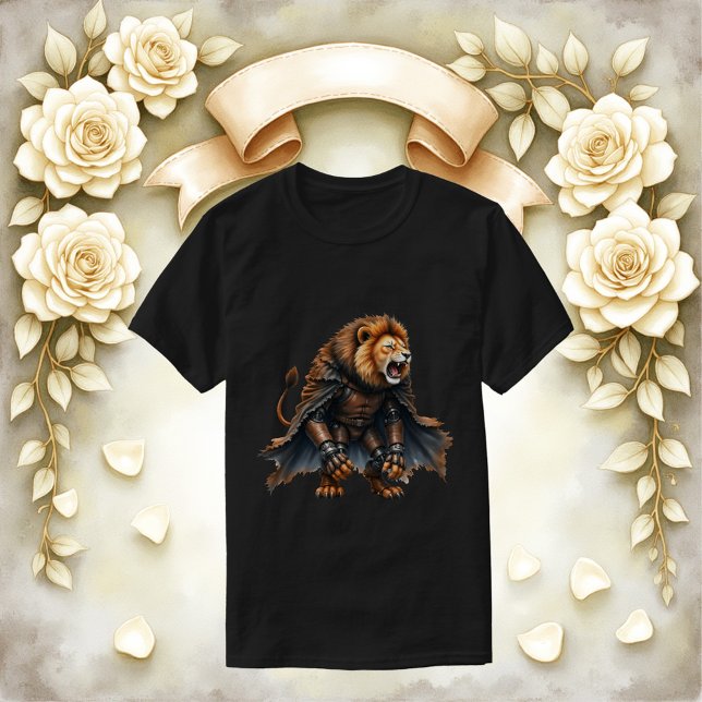 Cyber Lion of the Wastelands  T Shirt (Skapare uppladdad)